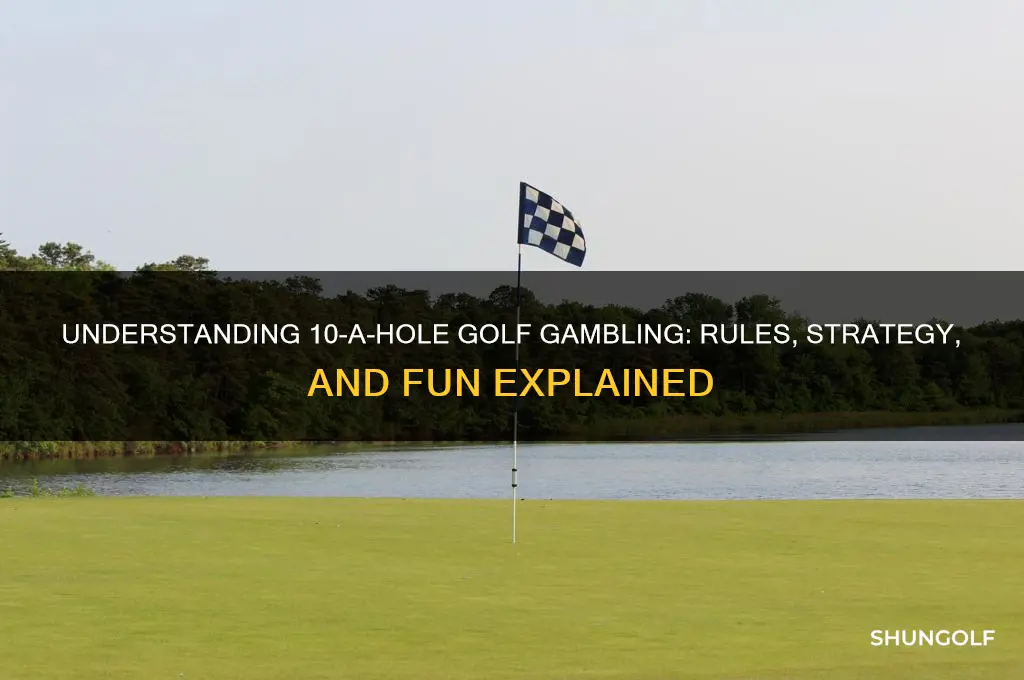 how does 10 a hole gambling in golf work