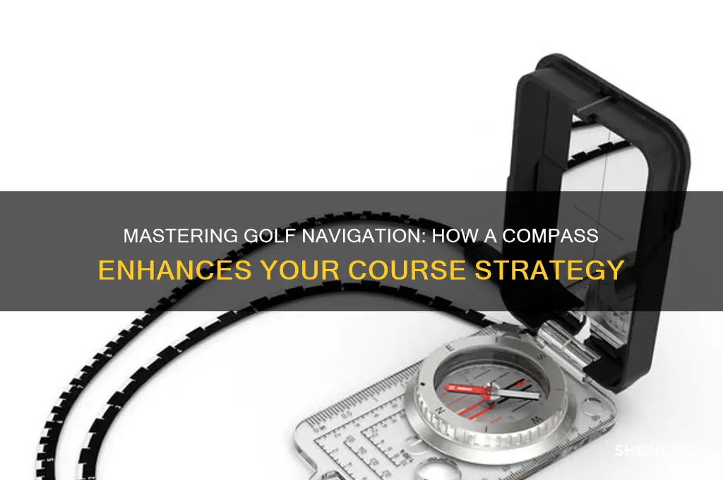 how does a compass help in golf