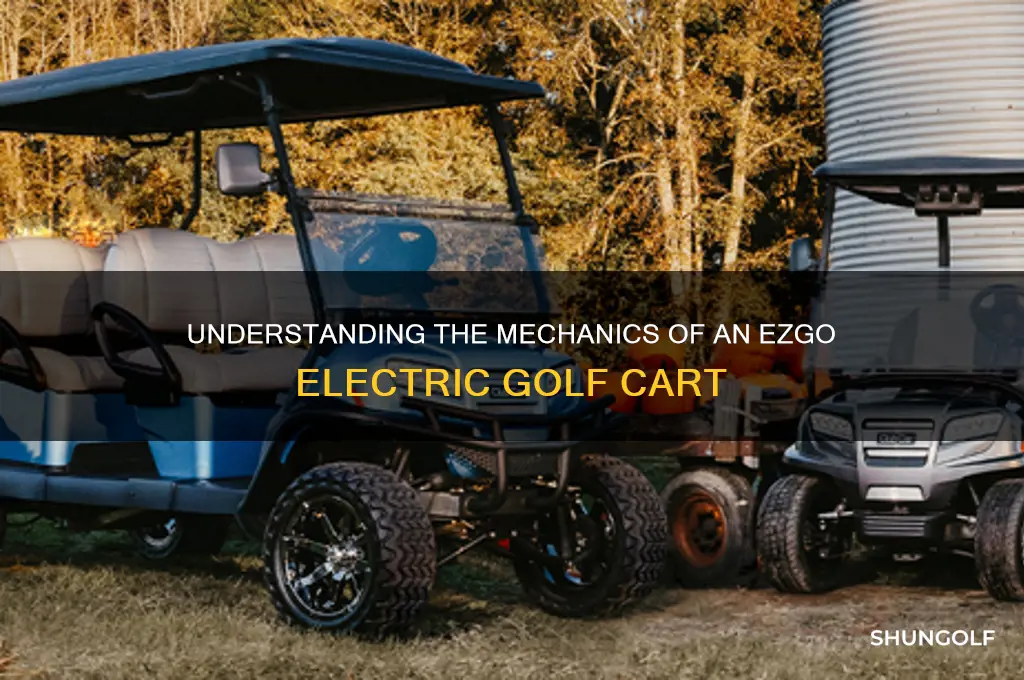 how does a ezgo electric golf cart work