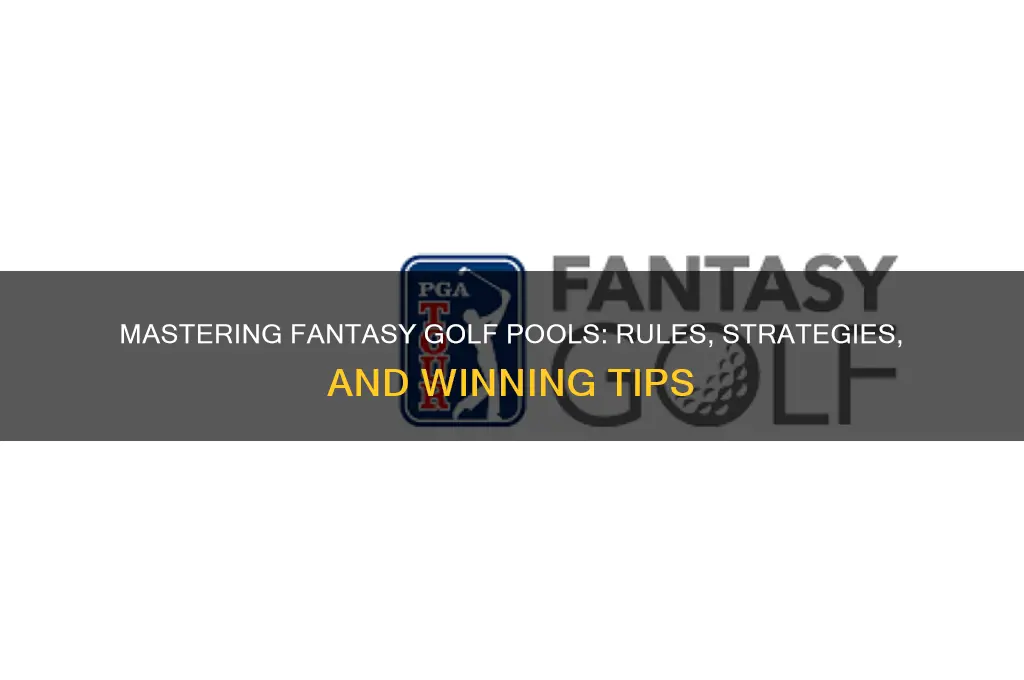 how does a fantasy golf pool work