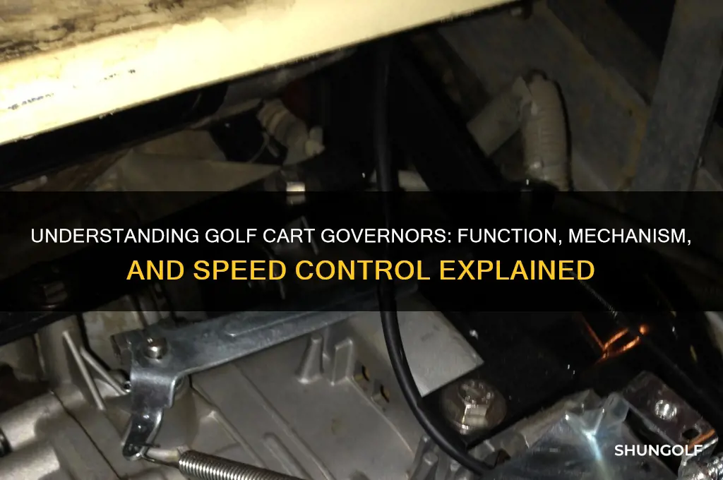 how does a golf cart governor work