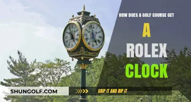 How Golf Courses Acquire Prestigious Rolex Clocks: A Detailed Guide
