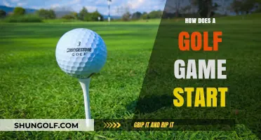 Teeing Off: A Beginner's Guide to Starting a Golf Game