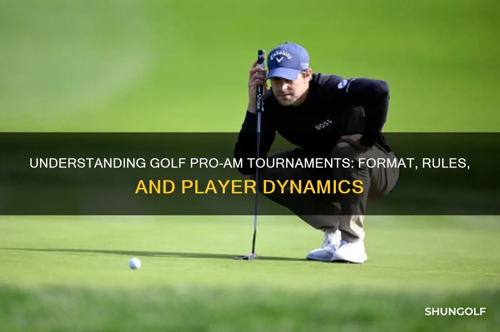 how does a golf pro am work
