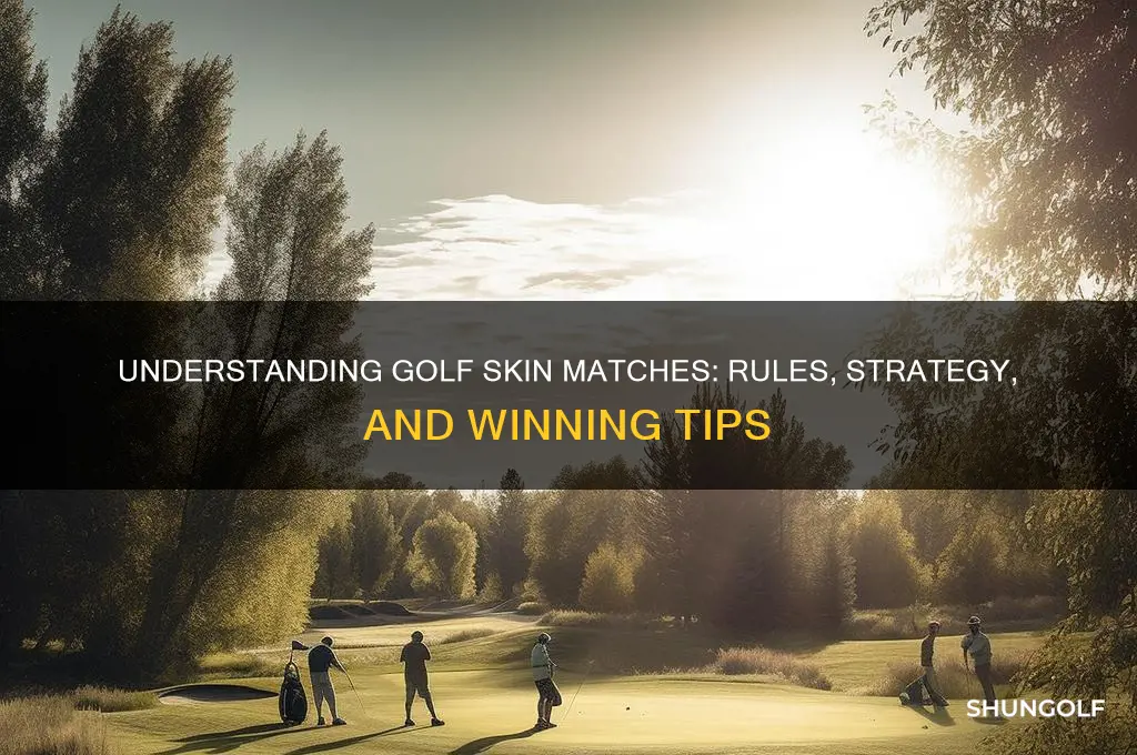how does a golf skin match work