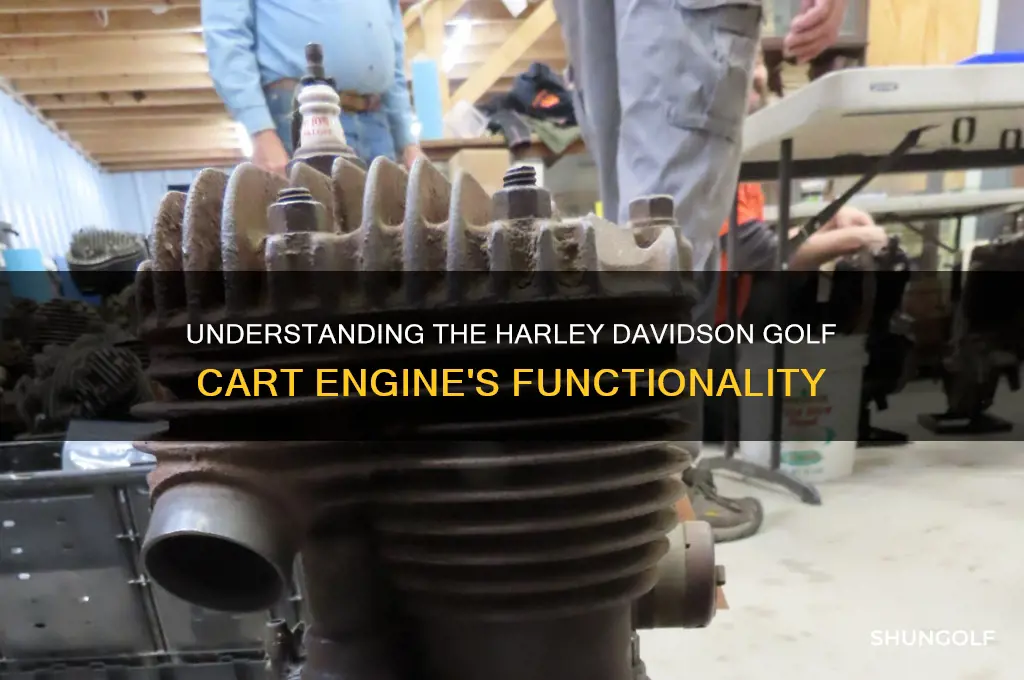 how does a harley davidson golf cart engine work