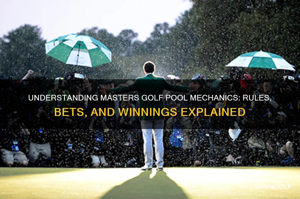 how does a masters golf pool work