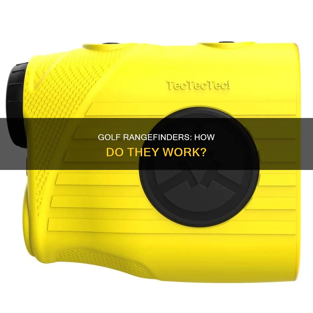 how does a rangefinder work golf