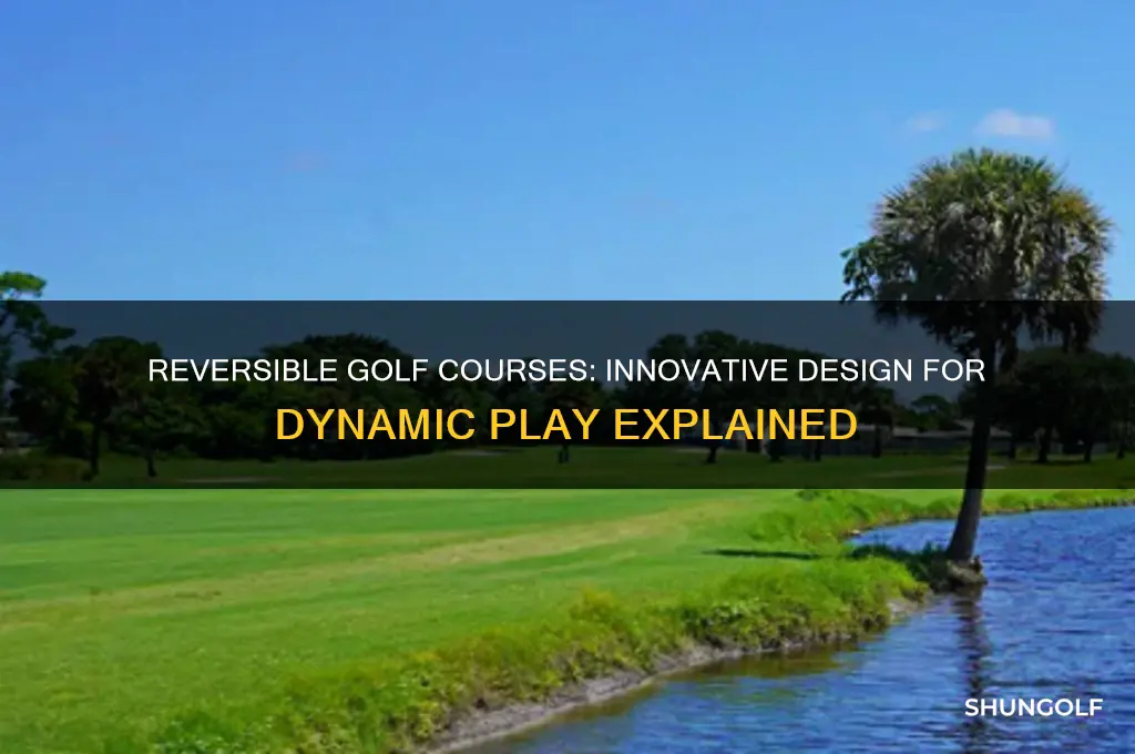 how does a reversible golf course work