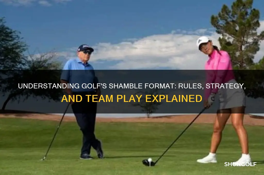 how does a shamble work in golf