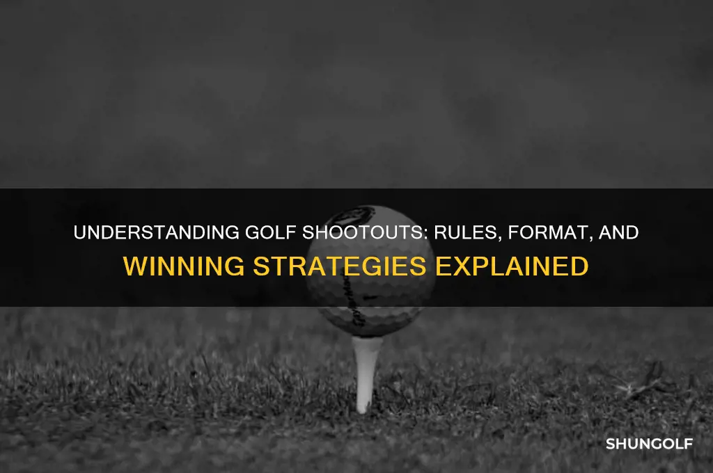 how does a shootout work in golf