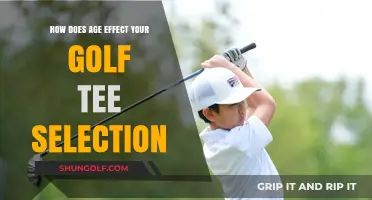 Age and Golf Tees: Choosing the Right Fit for Your Game