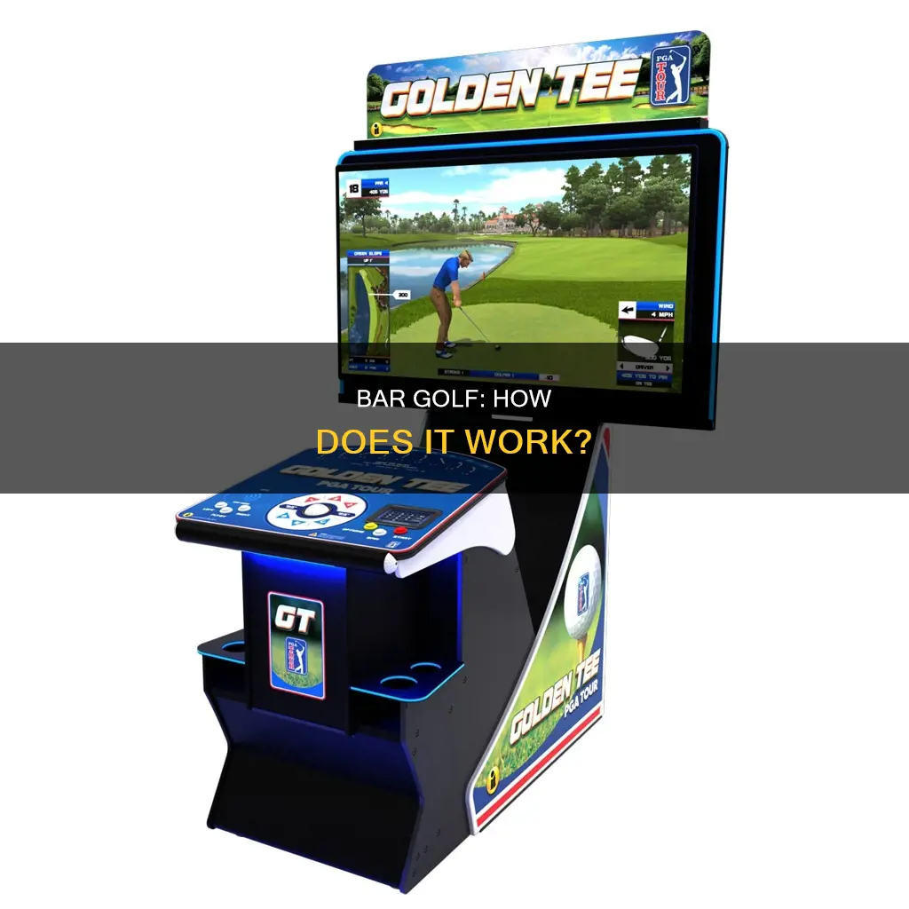 how does bar golf work