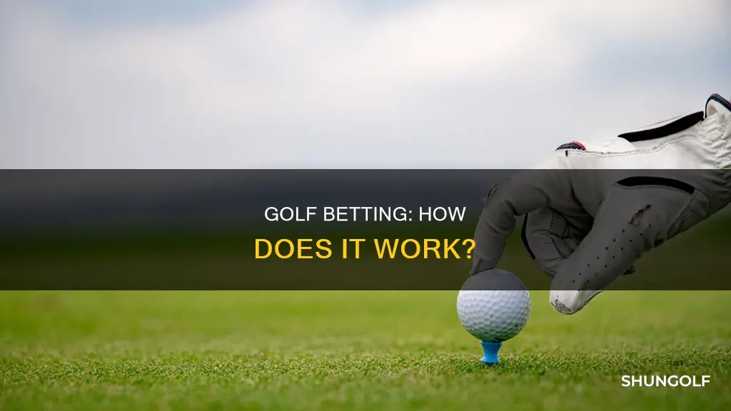 how does betting on golf word