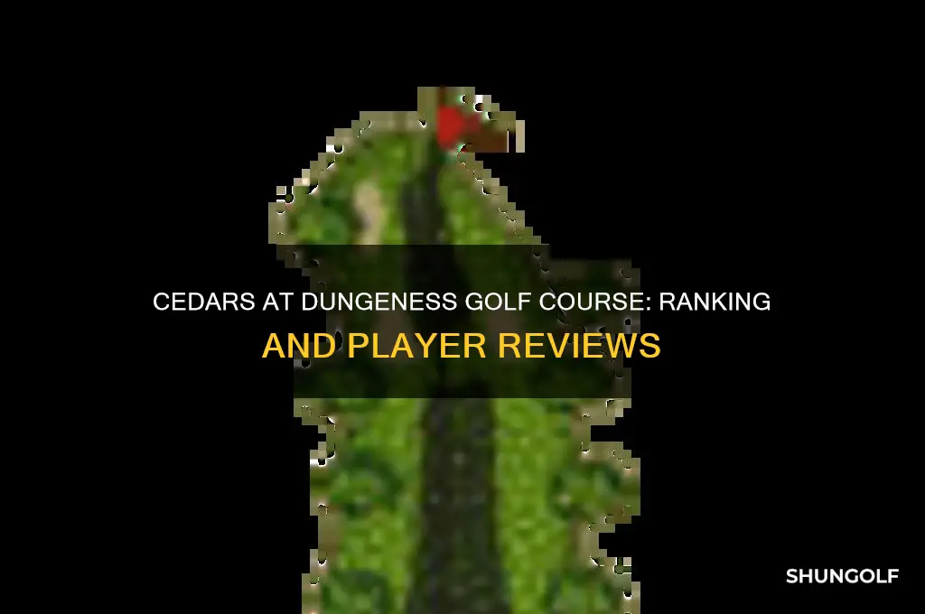 how does cedars at dungeness golf course rank