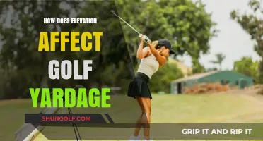 Golf Yardage: Elevation's Impact Explained