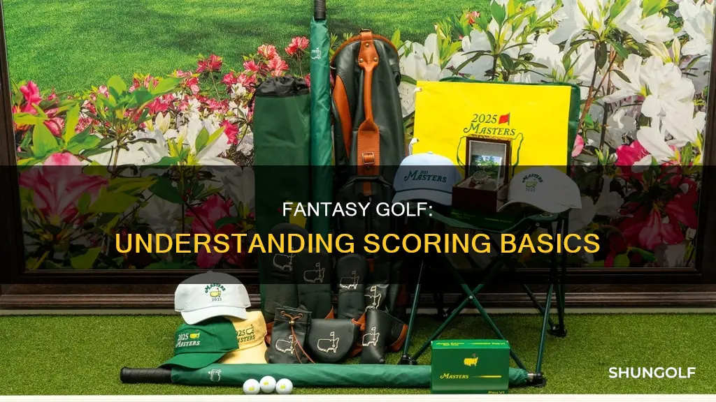 how does fantasy golf scoring work