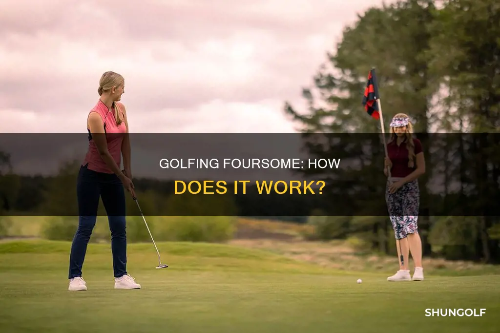 how does foursome golf work