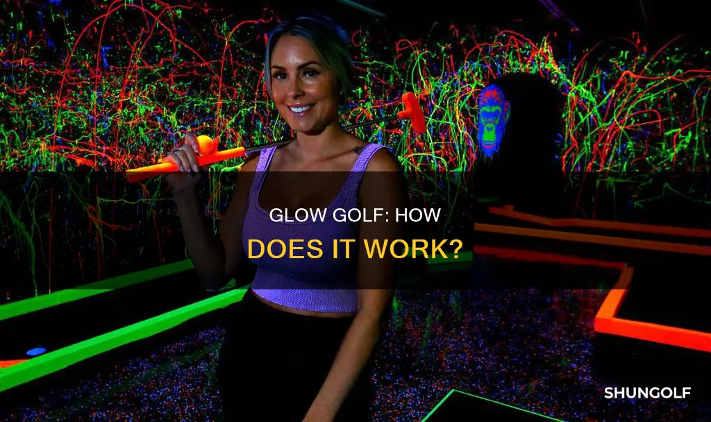 how does glow golf work