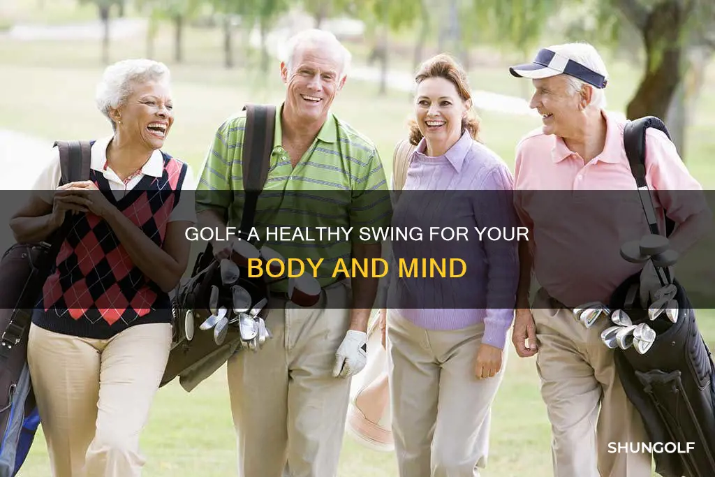 how does golf affect your health