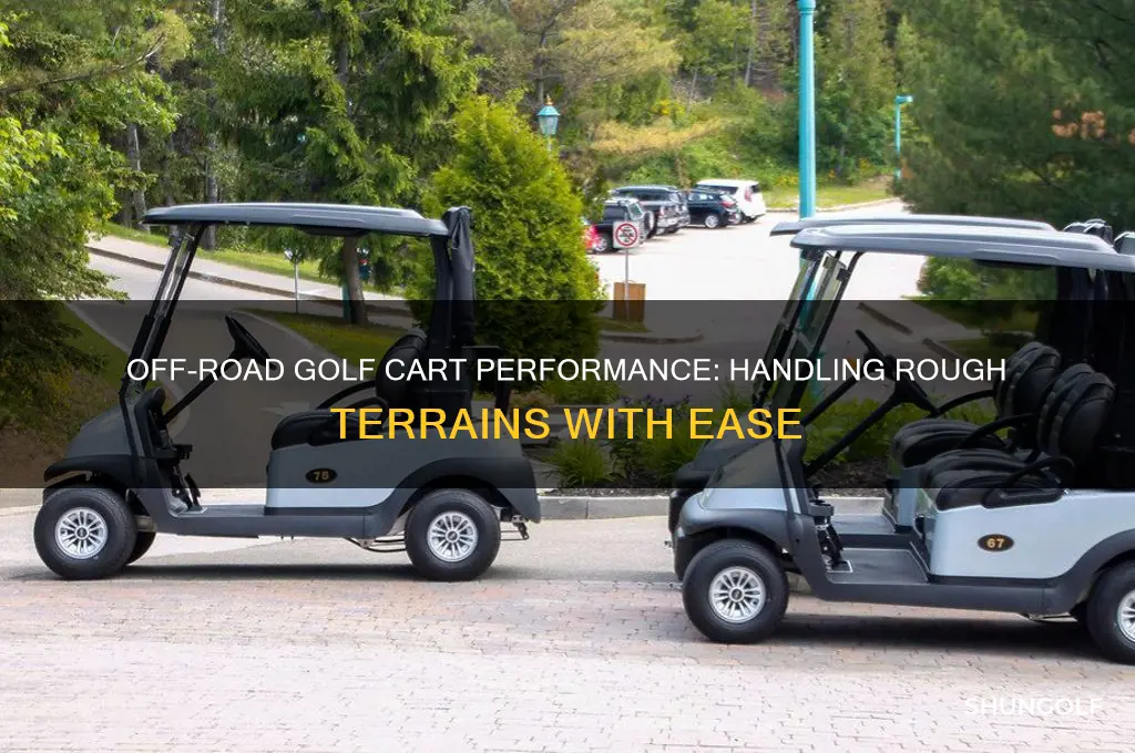 how does golf carts handle off road