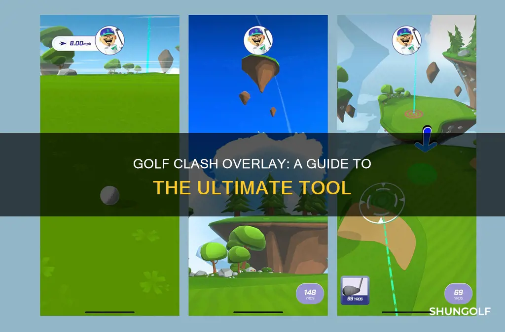 how does golf clash overlay work