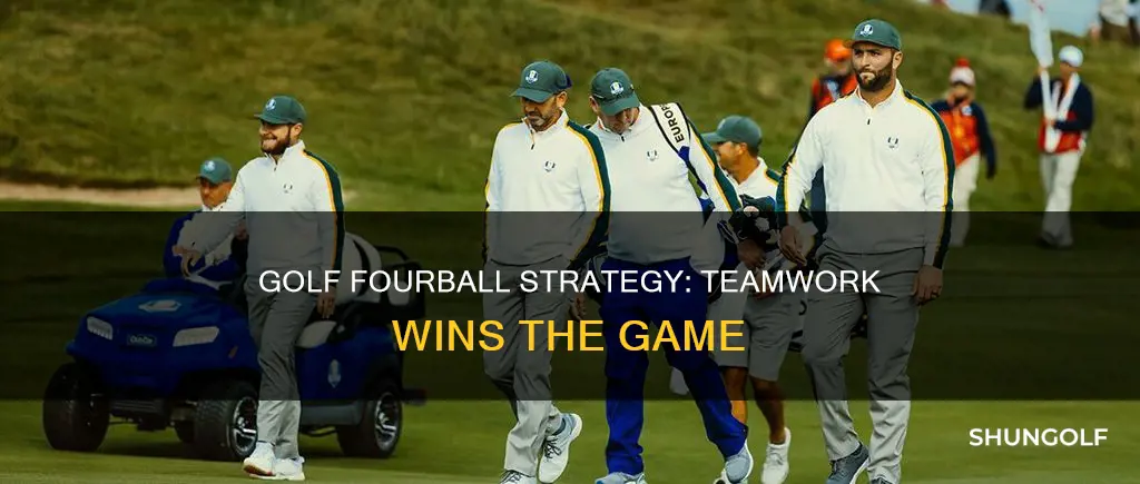 how does golf fourball event work