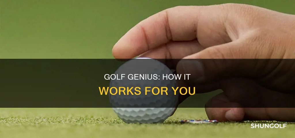 how does golf genius work