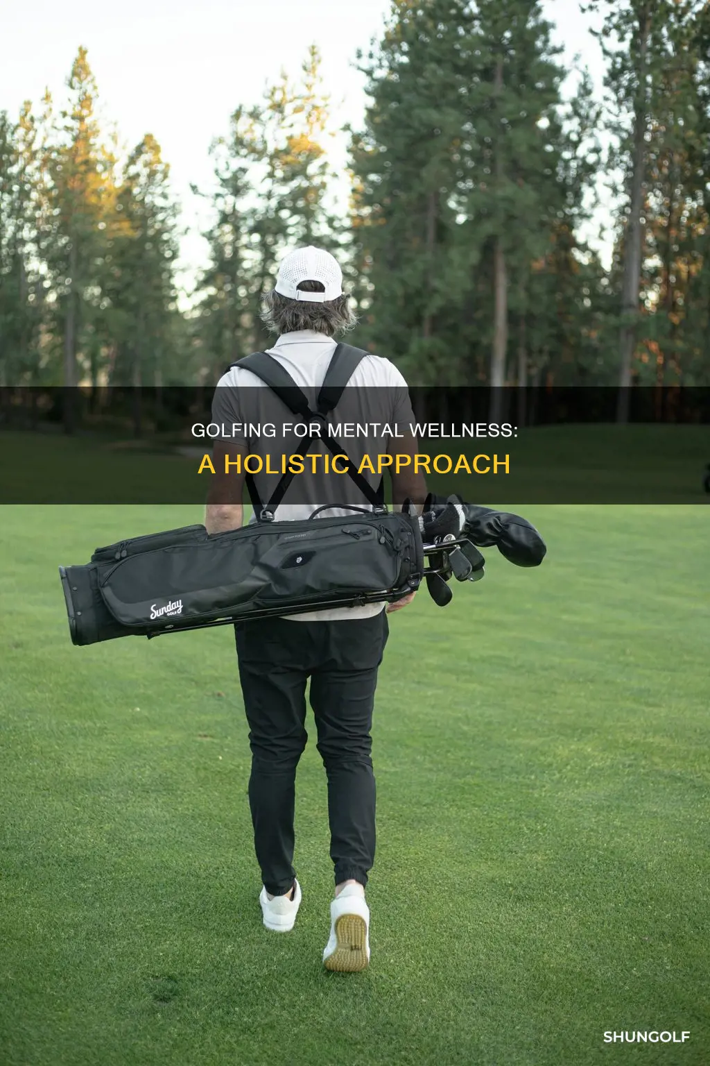 how does golf help mental health