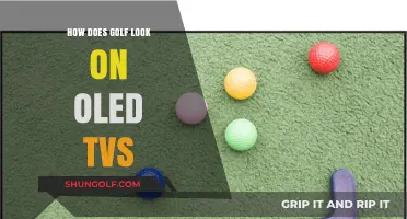 Golf on OLED TVs: Enhanced Greens, Crisp Details, Immersive Viewing Experience
