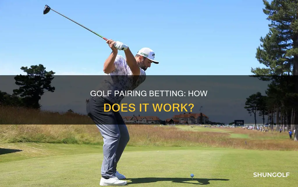 how does golf pairing betting work