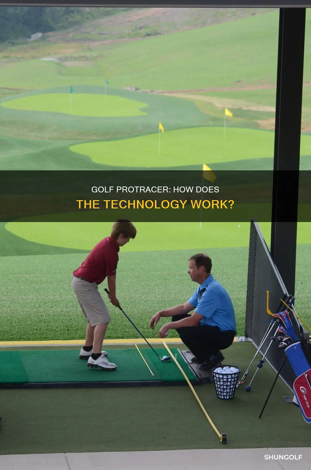 how does golf protracer work