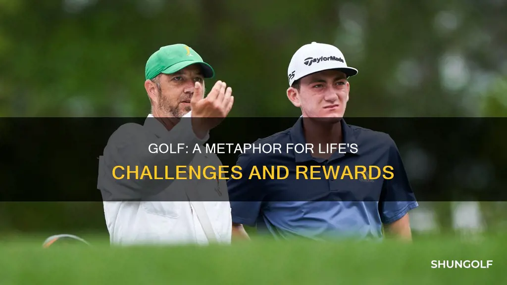 how does golf relate to life