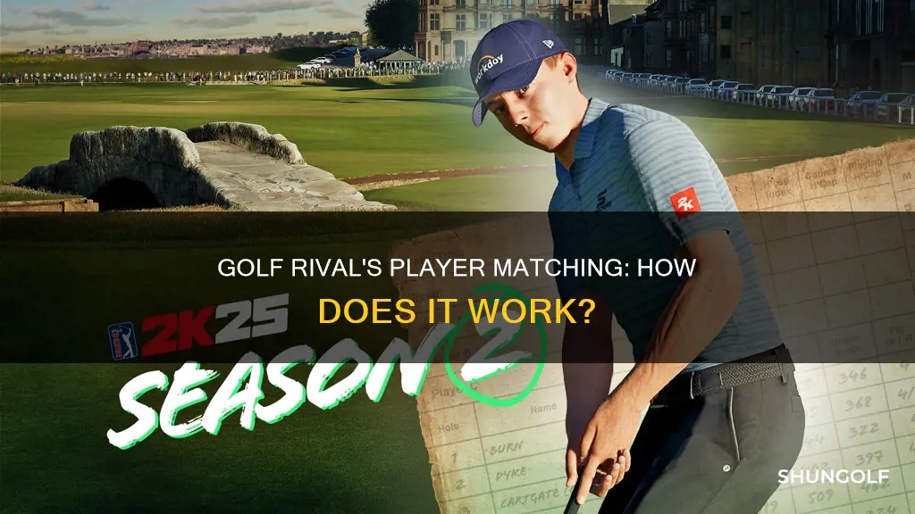 how does golf rival match players