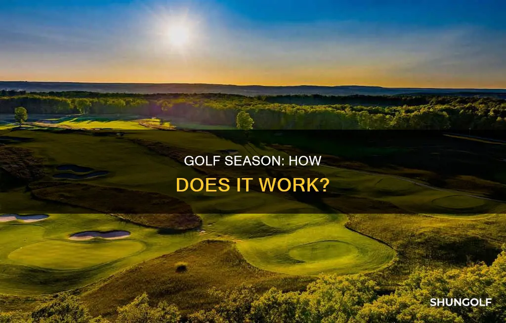 how does golf season work