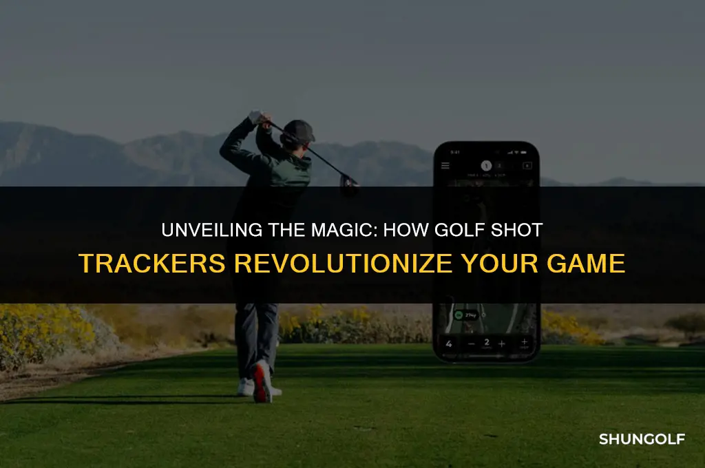 how does golf shot tracker work
