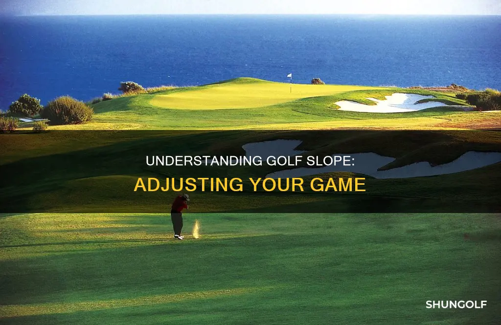 how does golf slope work