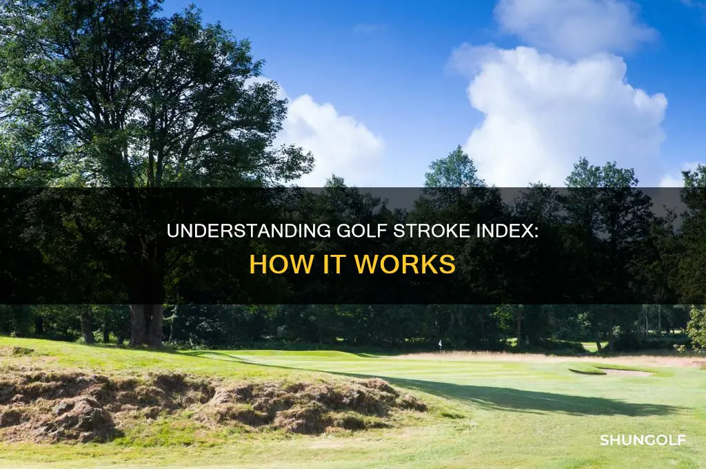 how does golf stroke index work