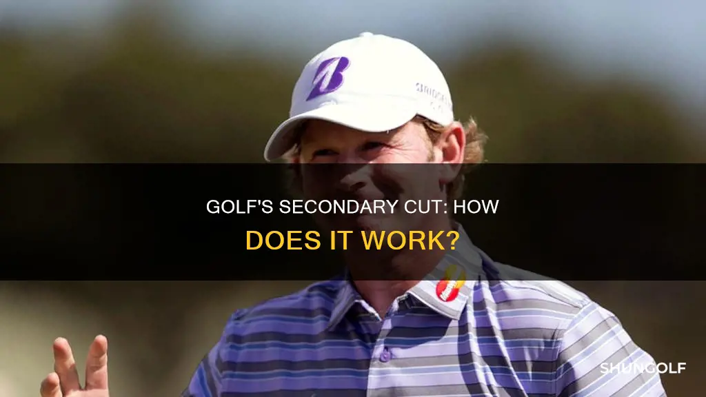 how does golfs secondary cut work