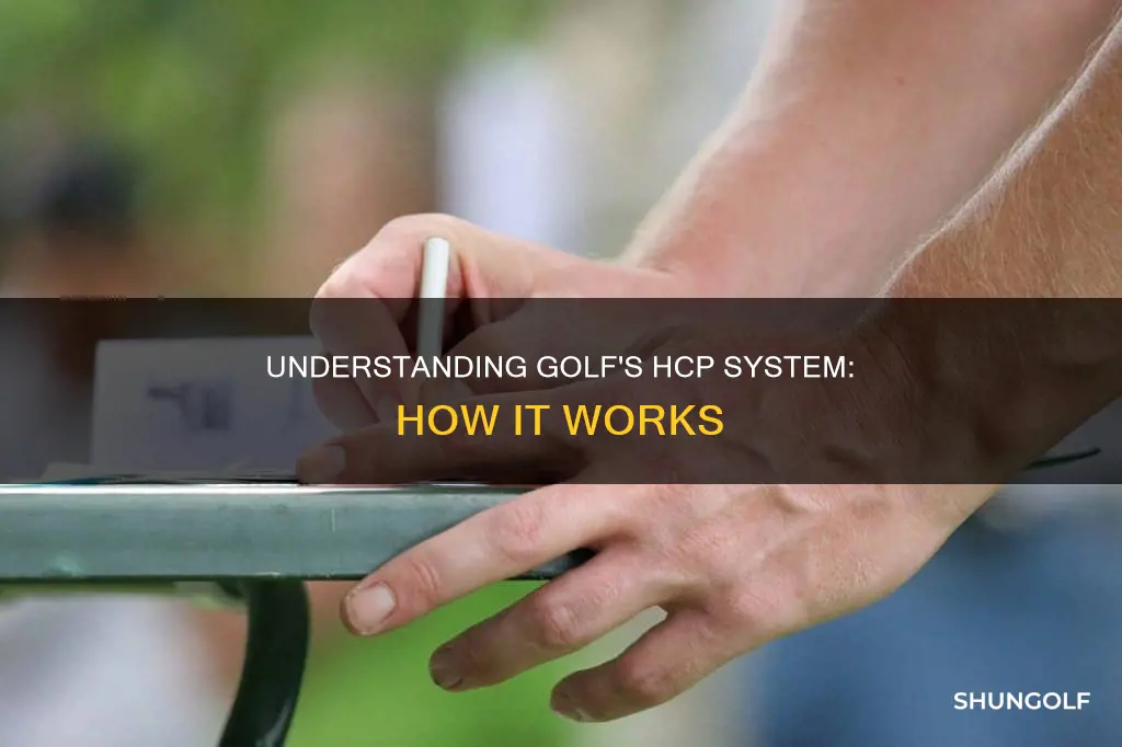 how does hcp work in golf