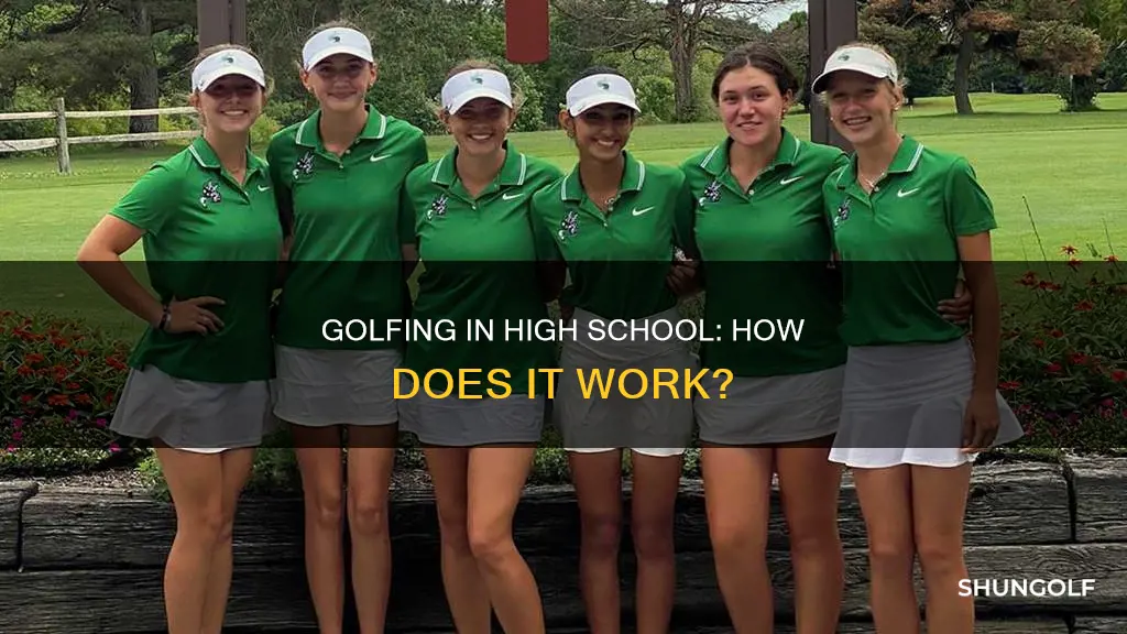 how does high school golf work