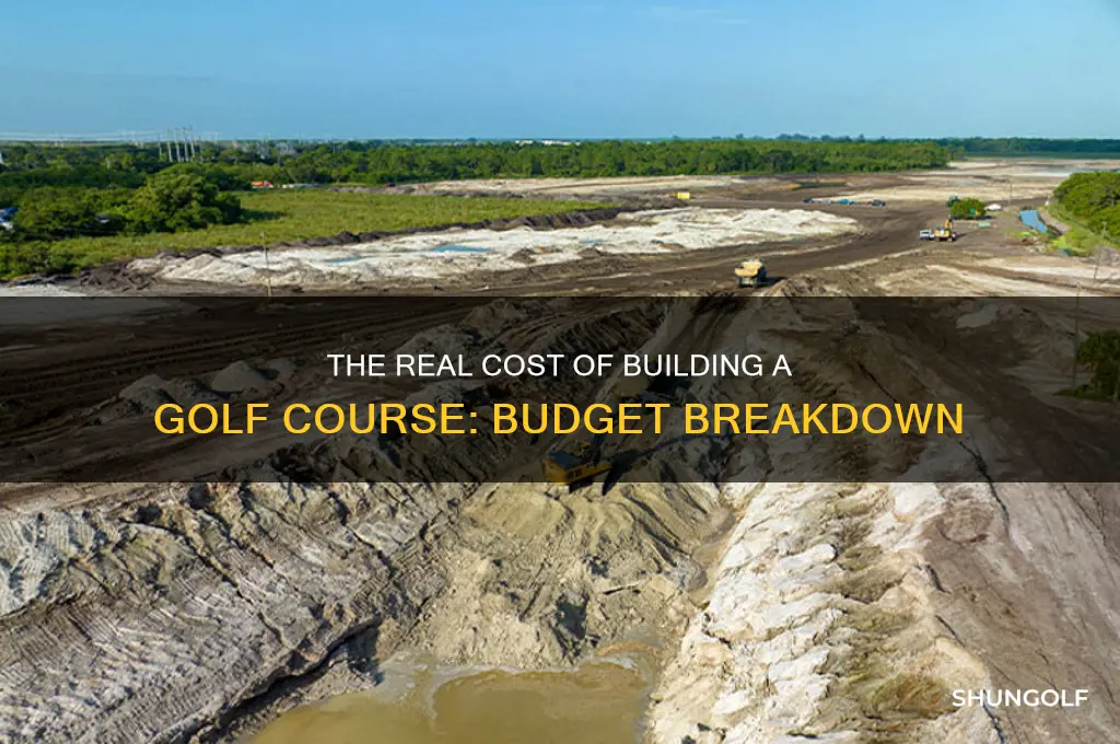 how does it cost to build a golf course
