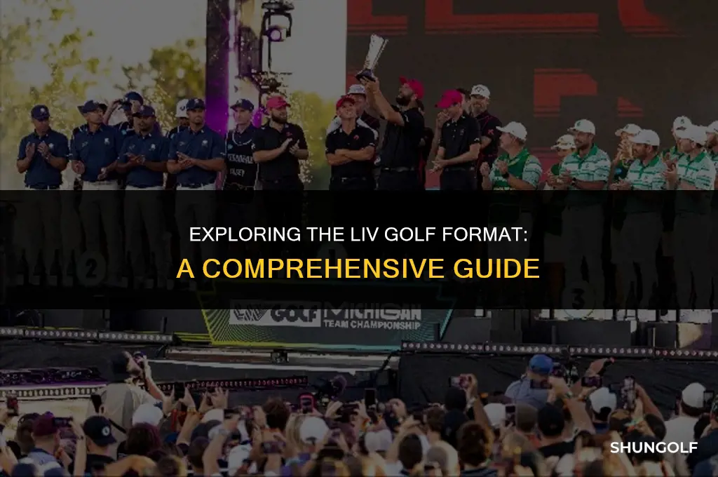how does liv golf format work