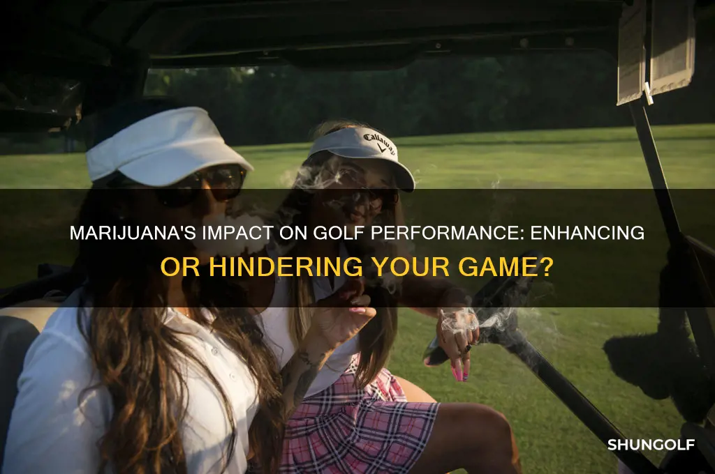 how does marijuana affect your golf game