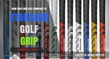 Exploring Golf Grip Sizes: Mid vs Standard Comparison
