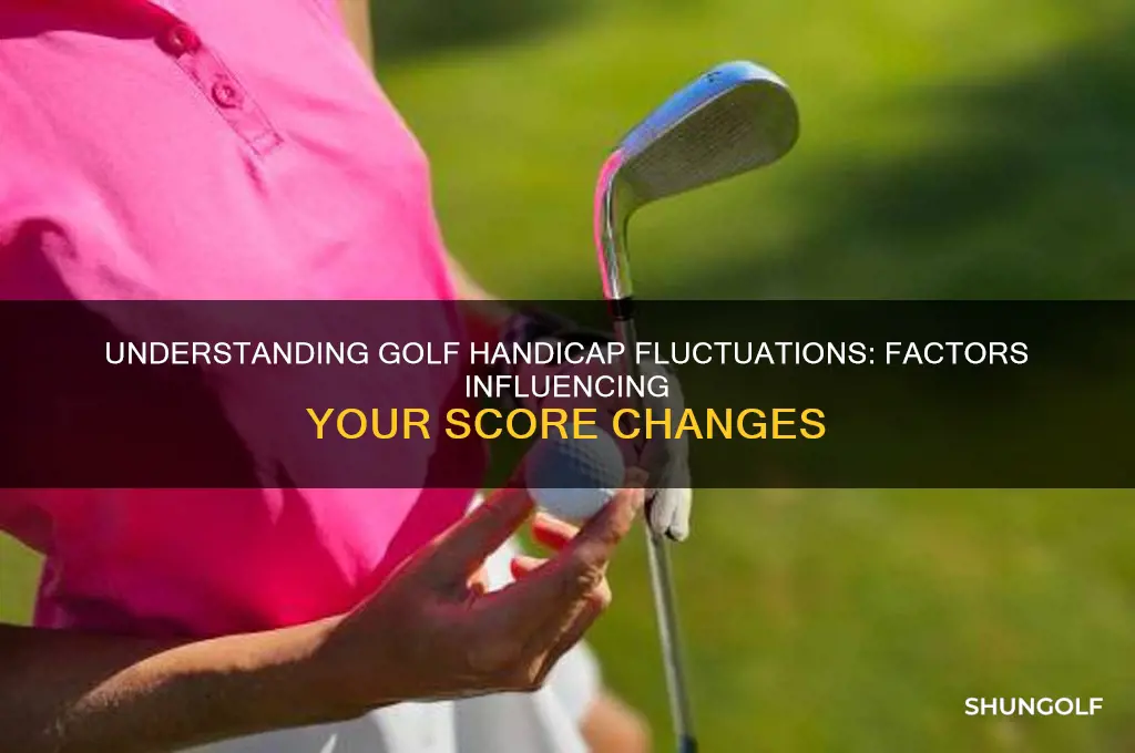 how does my golf handicap change