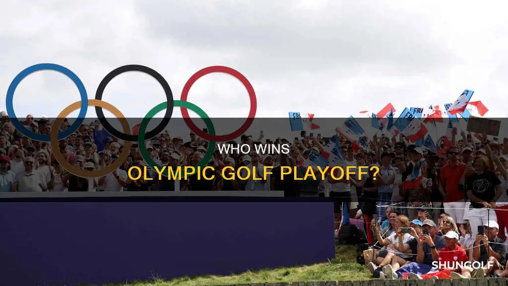 how does olympic golf playoff work