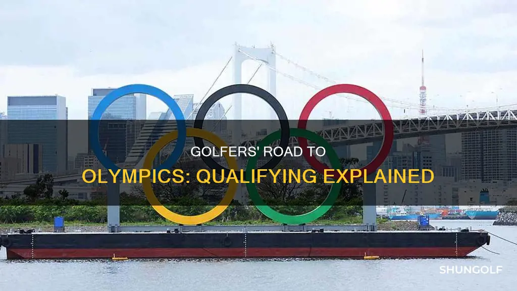 how does olympic golf qualifying work