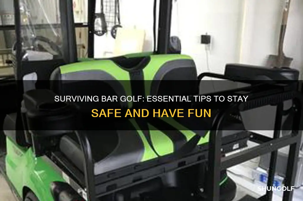 how does one not die in bar golf