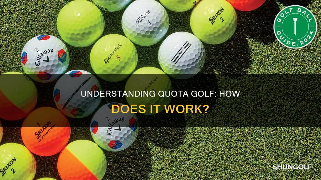how does quota golf work